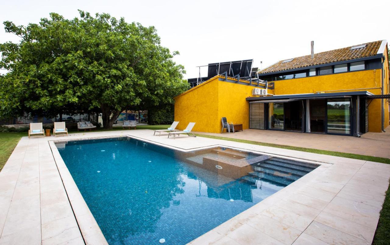 Masia Cal Sisplau, Con Piscina Y Rodeada De Vinedos A 10 Minutos De Vilafranca Del Penedes, Barcelona ,Cataluna San Martín Sarroca Exterior foto